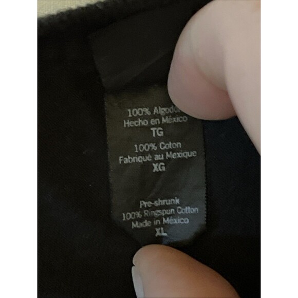 Nickelback 2017 Concert  SZ L Feed the Machine Double Sided Black Long Sleeve - Picture 4 of 4